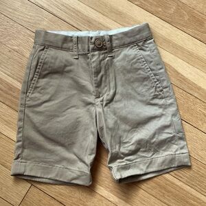 Boys Crewcuts khaki shorts - size 5